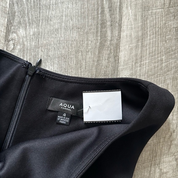 AQUA RHINESTONE CUT-OUT COCKTAIL AND PARTY DRESS SIZE M - Picture 7 of 10